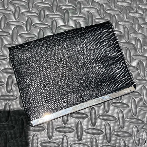 BLACK EVENING PURSE - Picture 1 of 2